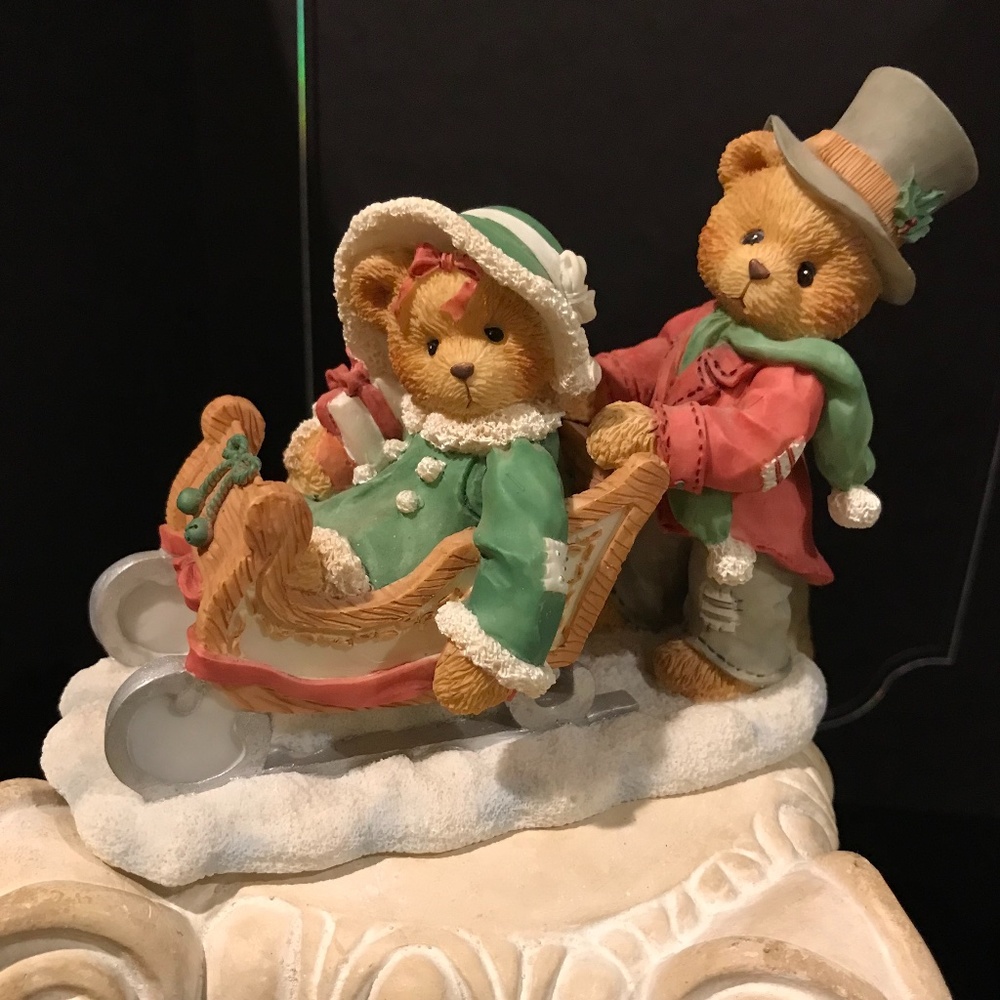 Cherished Teddies " Lindsey and Lyndon"